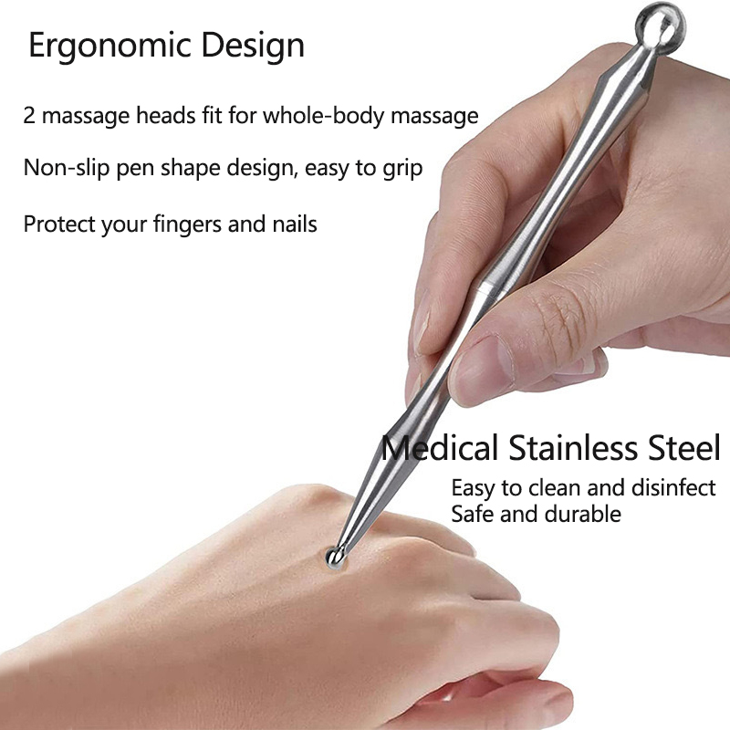Acupuncture Pen Stainless Stee - đánh giá và giá Head Racket Boom