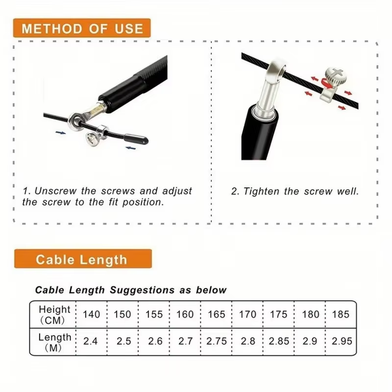 Steel Wire Skipping Rope Fitne - đánh giá và giá Skipping Rope Pvc