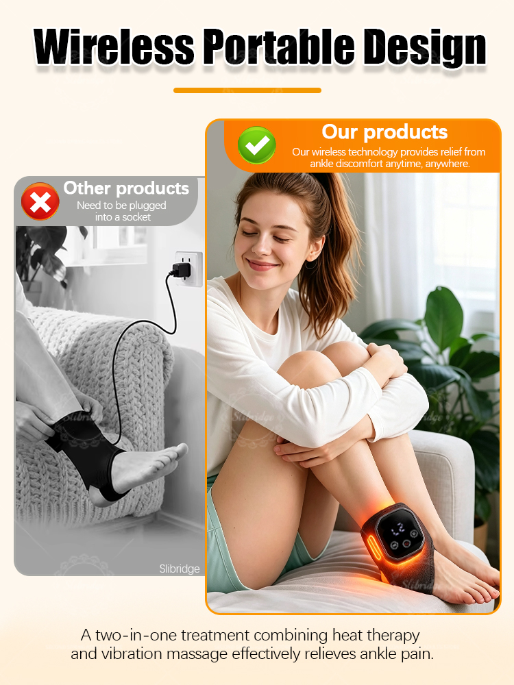 Portable Heated Ankle Massager - đánh giá và giá Wrist Wrap Support