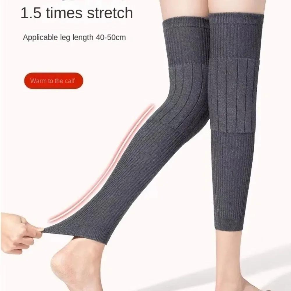1 Pair Thick Warm Wool Kneepad - đánh giá và giá Knee Sleeve Pair