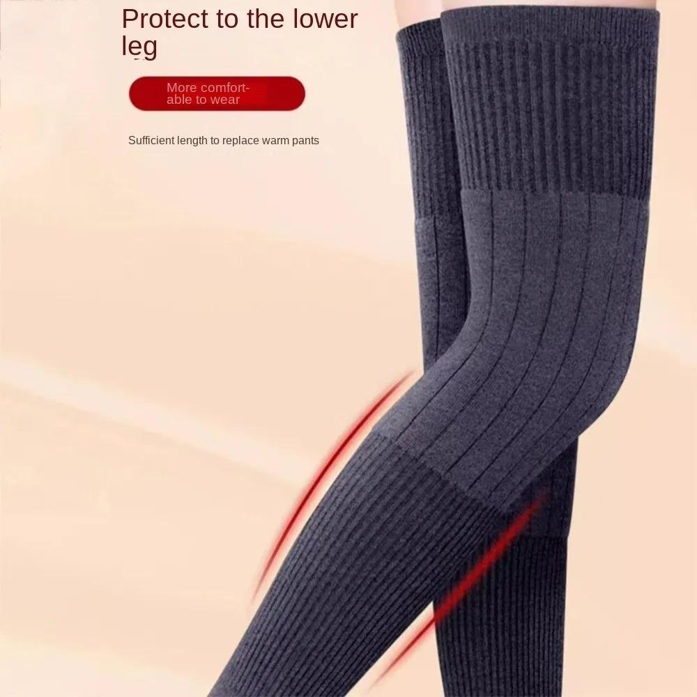 1 Pair Thick Warm Wool Kneepad - đánh giá và giá Knee Sleeve Pair